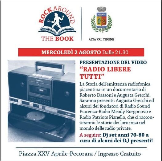 ROCK AROUND THE BOOK - Evento mercoledi' 02/08/2023 dalle ore 21:30