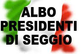 Avviso per l'aggiornamento dell'albo dei presidenti di seggio elettorale