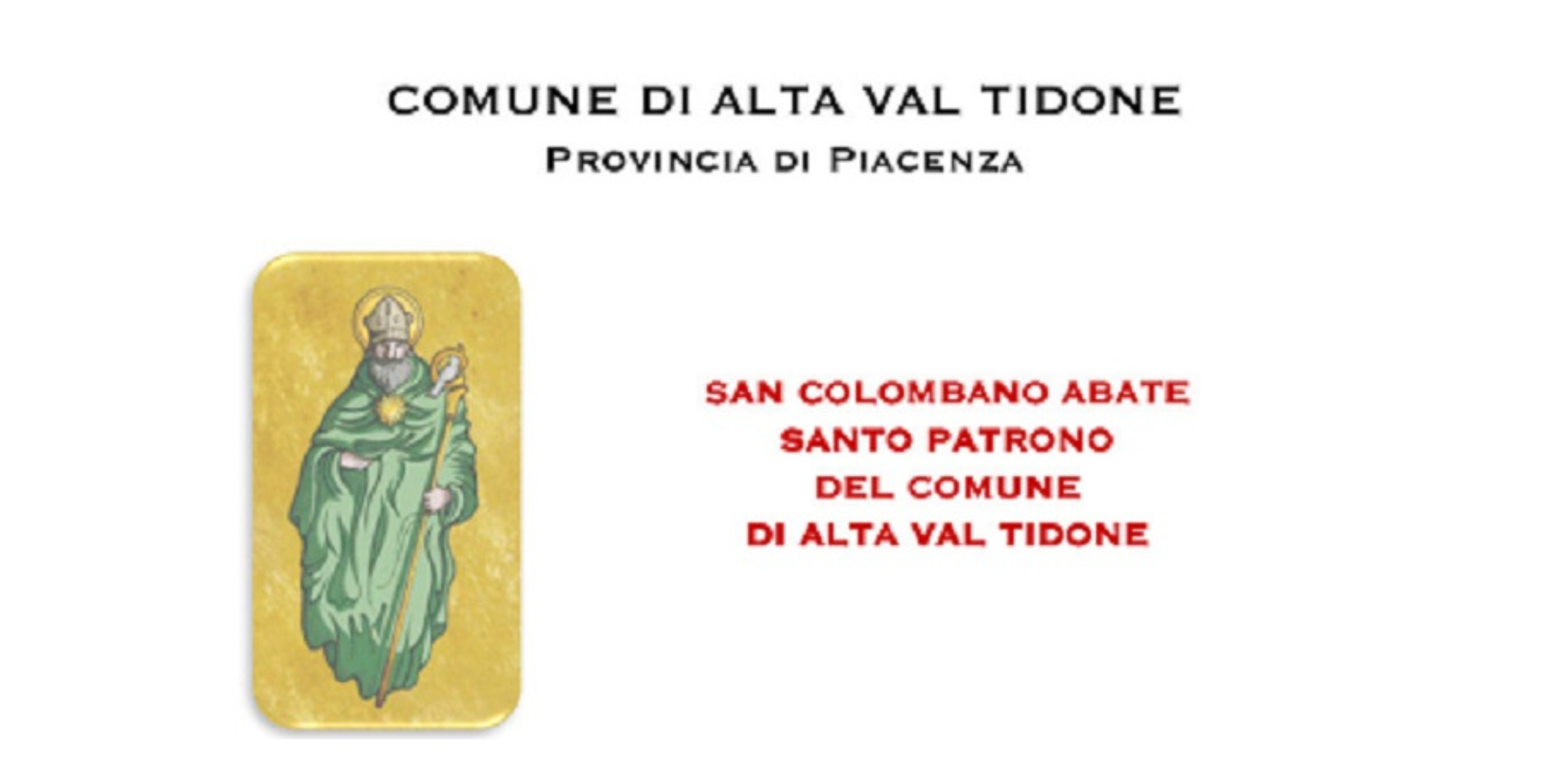 Giovedì 18 luglio Alta Val Tidone celebra il patrono San Colombano