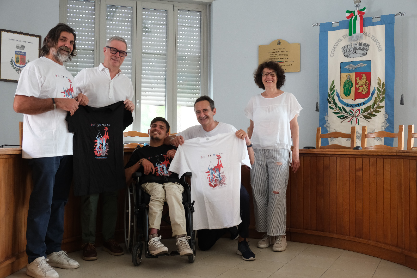 Il cuore solidale dell'Alta Val Tidone partecipa alla raccolta fondi per donare a Marco Perini una carrozzina speciale